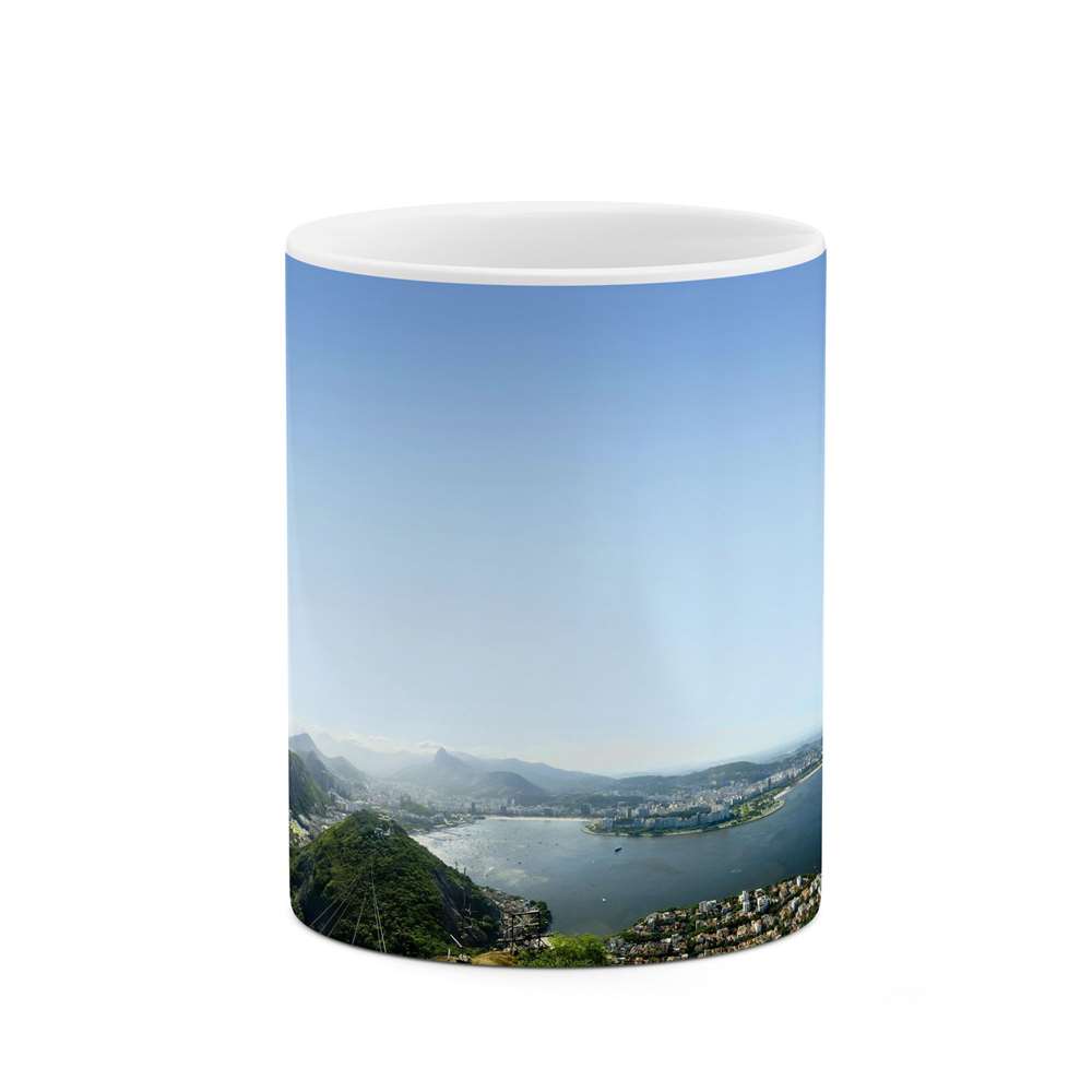 ماگ کاکتی طرح شهر مدل mgs13456