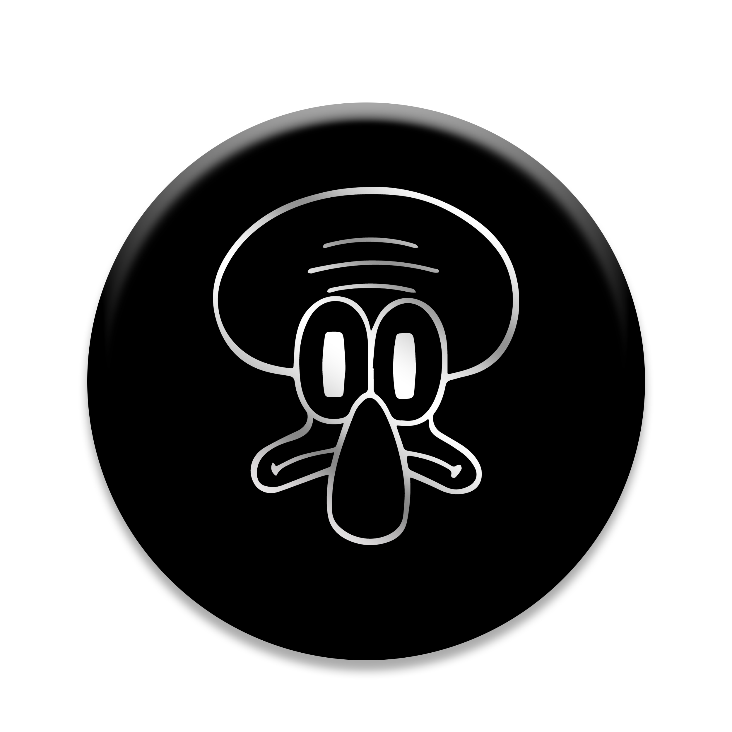 برچسب مناطیسی مدل Squidward Tentacles مناسب برای پایه نگهدارنده مغناطیسی