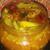 ترشی انبه تندوتیزبوشهری یک کیلویی گیلان.رشت