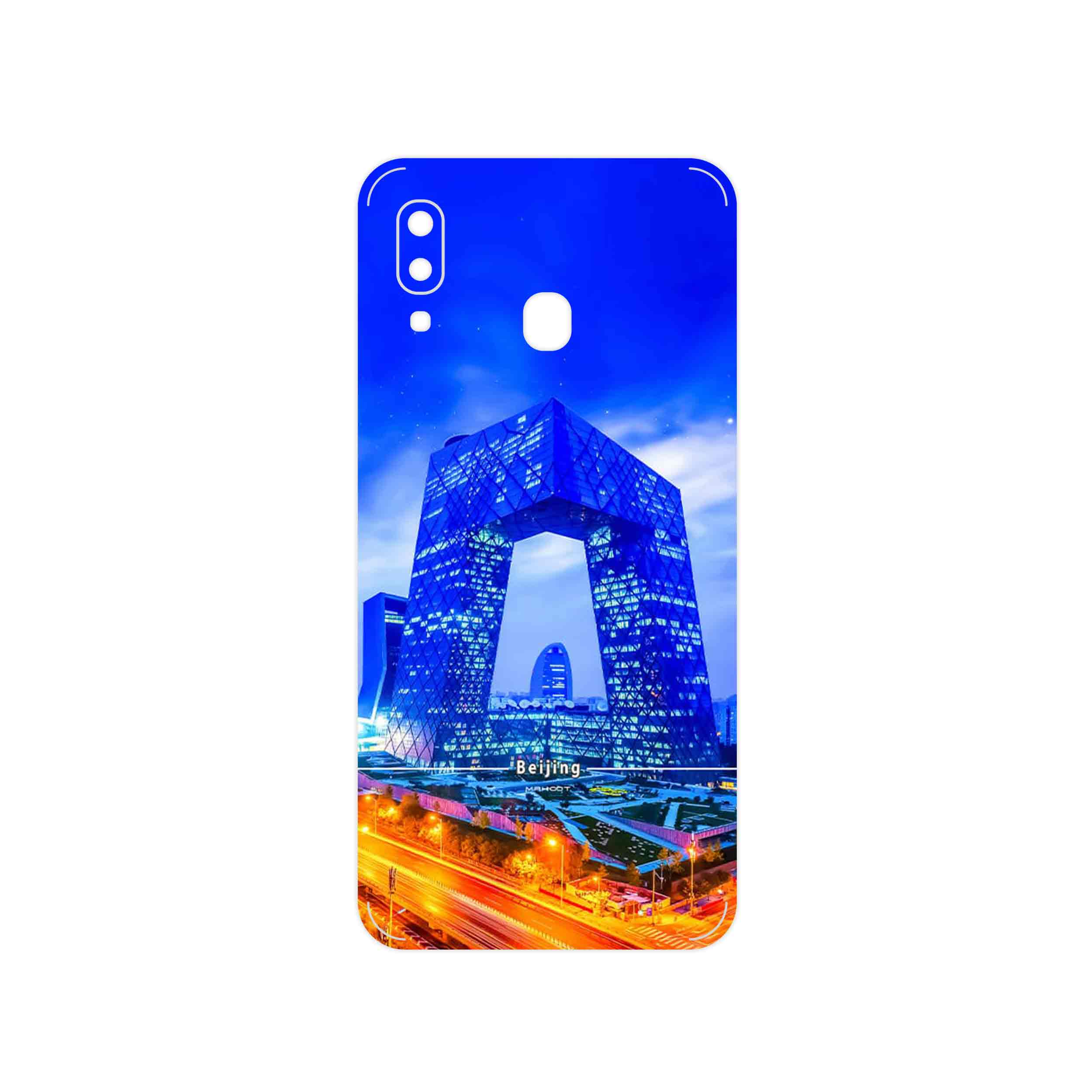 برچسب پوششی ماهوت مدل Beijing city مناسب برای گوشی موبایل سامسونگ Galaxy A20