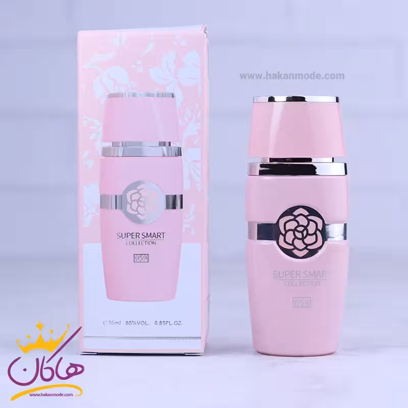 ادکلن جیبی سوپر اسمارت زنانه 059 یارا صورتی 25 میل