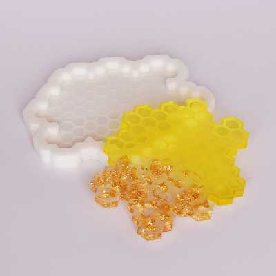 قالب رزین مدل زیرلیوانی طرح کندو