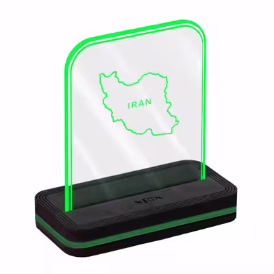 چراغ رومیزی نئون مدل IRC_A