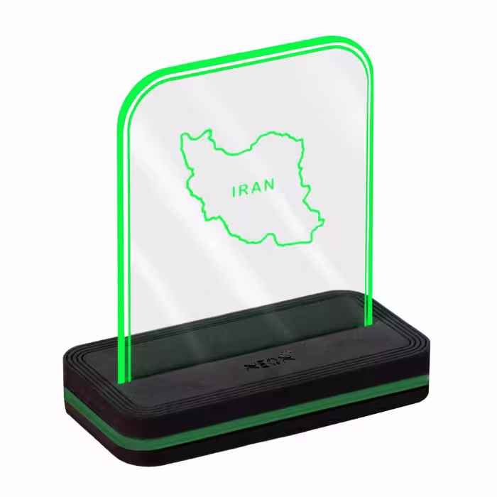 چراغ رومیزی نئون مدل IRC_A