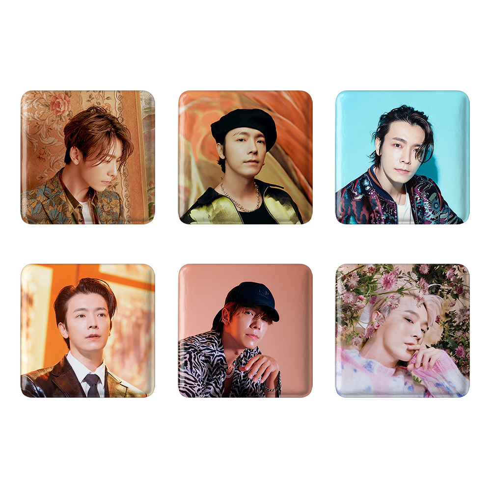 پیکسل خندالو مدل دونگهه گروه سوپر جونیور Super Junior کد 1284A مجموعه 6 عددی