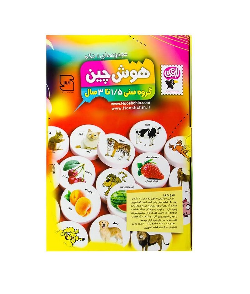 بازی فکری هوش چین مجموعه 1 تکه