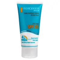 کرم ضد آفتاب فاقد چربی هیدرودرم مدل Men SPF35 وزن 50 گرم