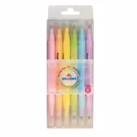 ماژیک رنگ آمیزی اسکول فنس مدل gel ink pen کد 154847 بسته 6 عددی