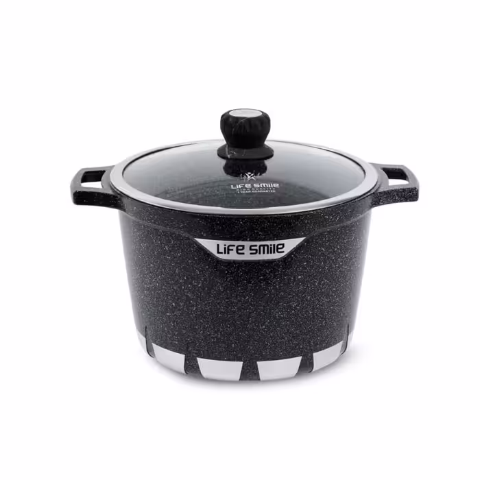 قابلمه آش گرانیتی لایف اسمایل FLCMRDP-24F سایز24