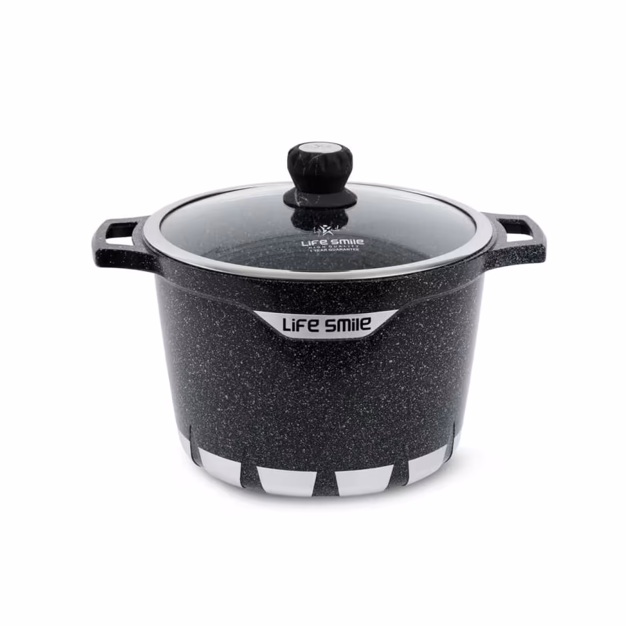 قابلمه آش گرانیتی لایف اسمایل FLCMRDP-24F سایز24