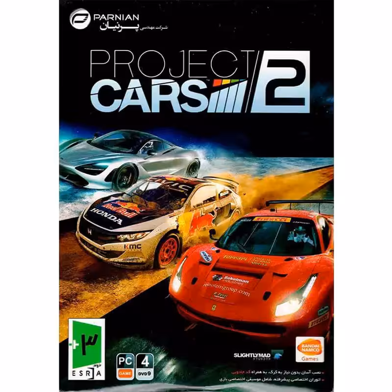 بازی Project CARS 2 کامپیوتر نشر پرنیان
