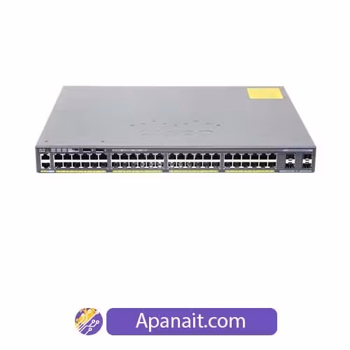 سوئیچ شبکه  PoE سیسکو 48 پورت WS-C2960X-48FPS-L