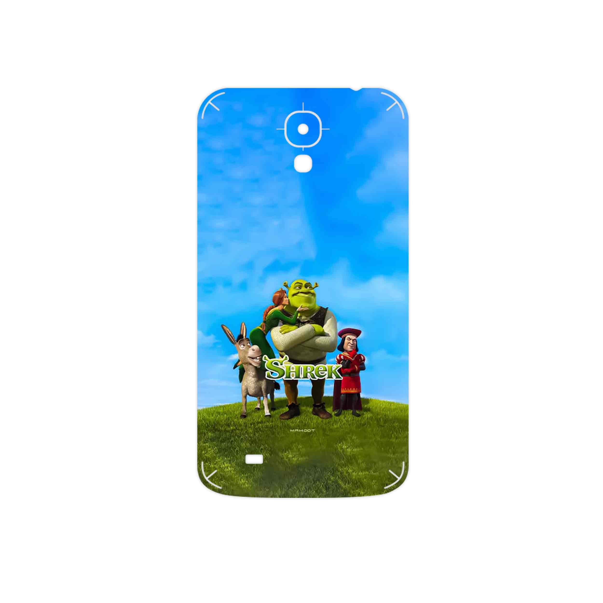 برچسب پوششی ماهوت مدل Shrek مناسب برای گوشی موبایل سامسونگ Galaxy Mega 6.3 I9200