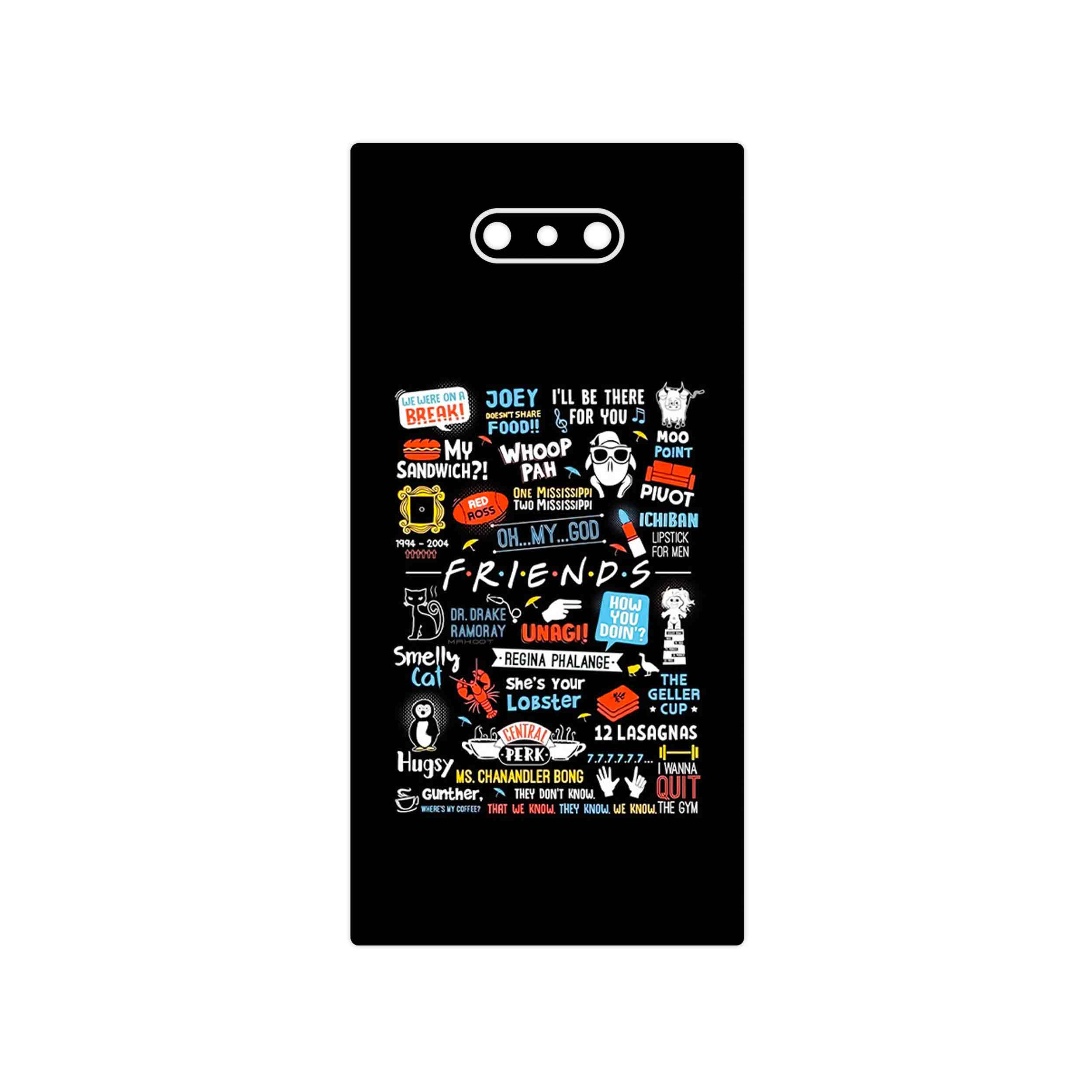 برچسب پوششی ماهوت مدل Friends 2 مناسب برای گوشی موبایل ریزر Phone 2