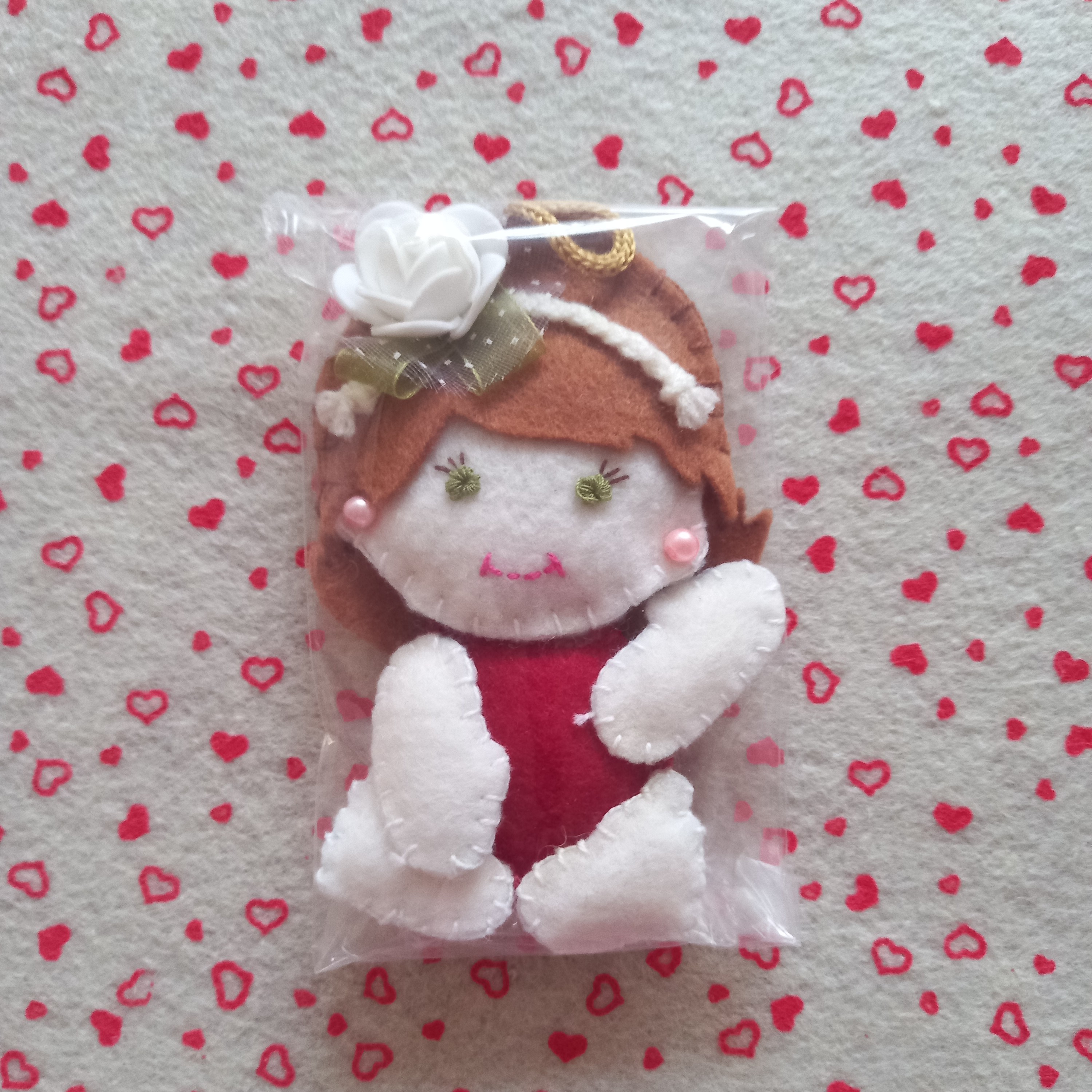 آویز  دختر نمدی (4)