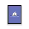 تابلو مدل تایپوگرافی عاشقانه طرح همنشین جان من مهر جان افروز توست