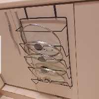 استند درب قابلمه سالوت متصل شونده به درب کابینت