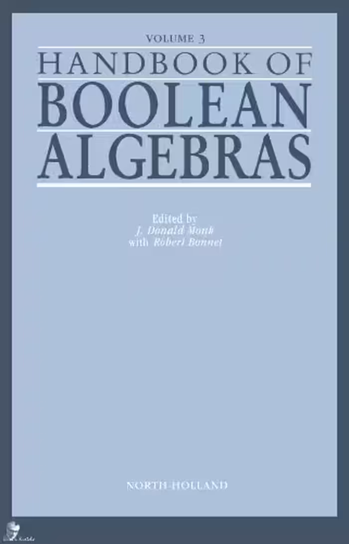 خرید و دانلود نسخه کامل کتاب Handbook Of Boolean Algebras