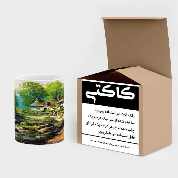 ماگ کاکتی طرح نقاشی مدل mgs13771