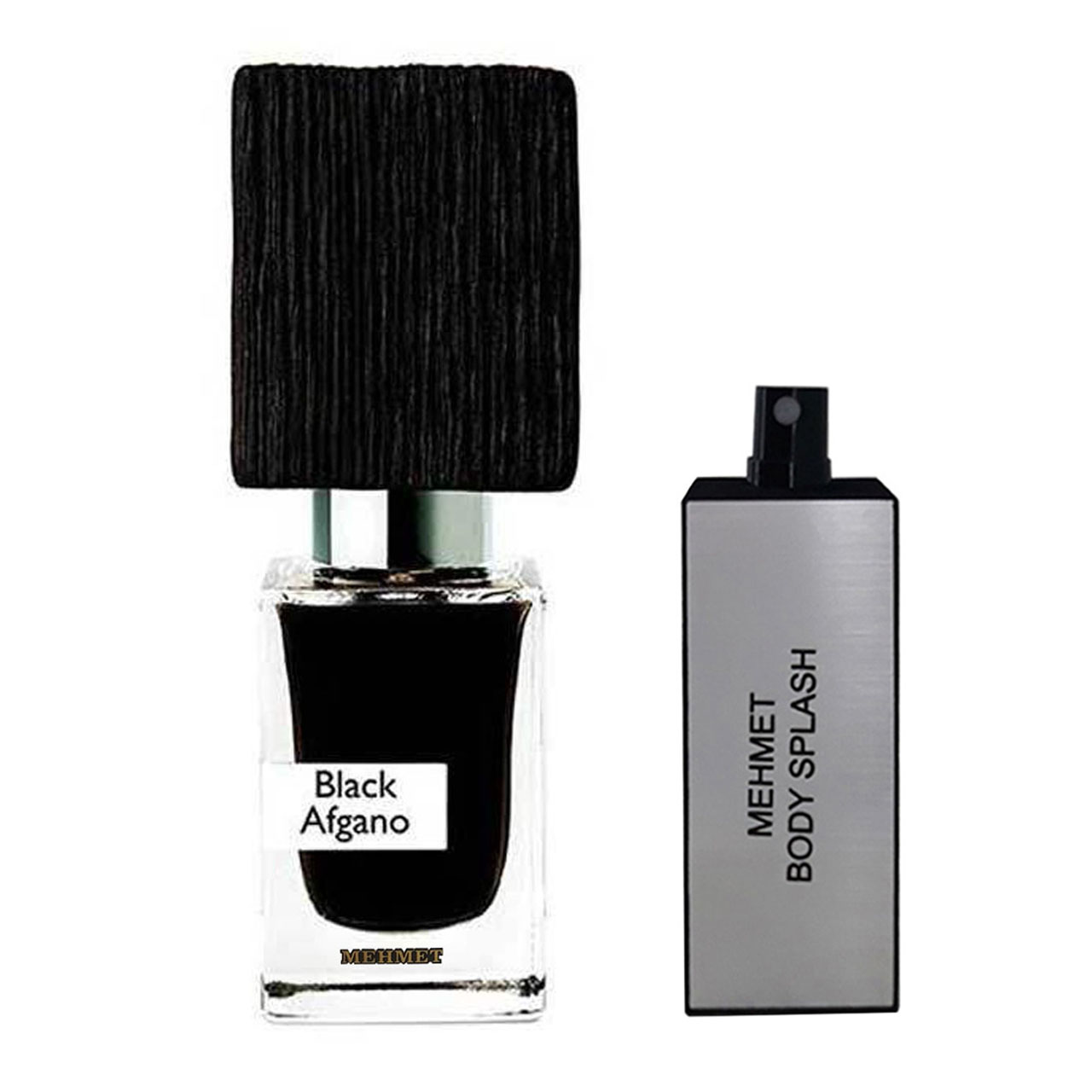 ست ادو پرفیوم مردانه مهمت مدل Black Afgano حجم 30 میلی لیتر