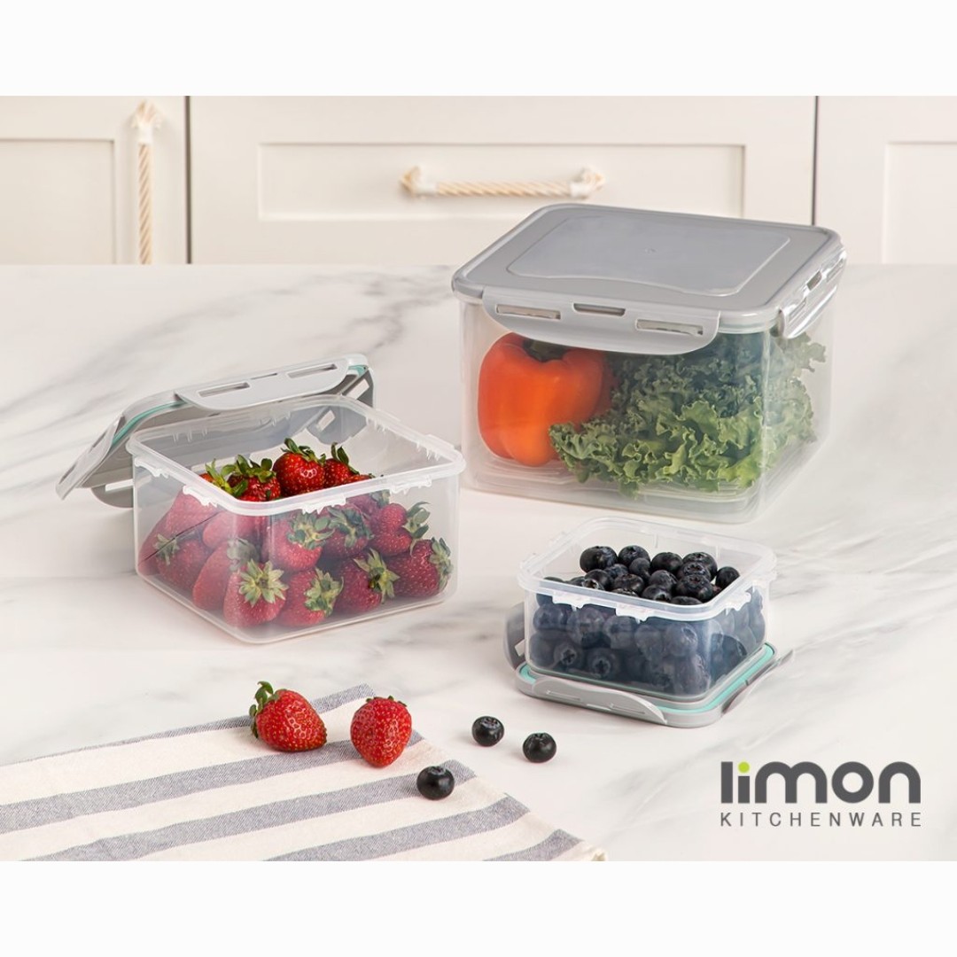 سرویس فریزری 6 پارچه (3 عددی) مستطیل لیمون