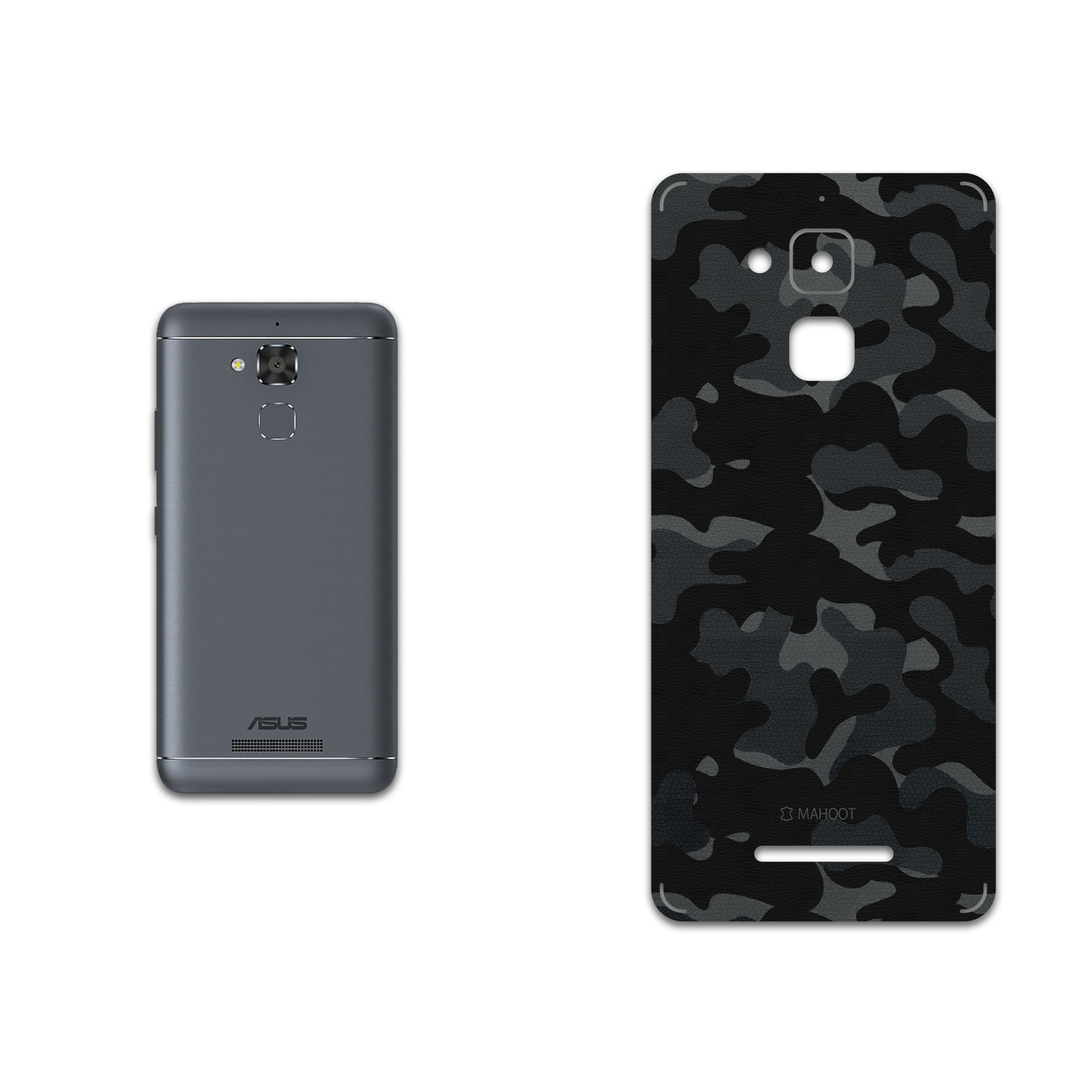 برچسب پوششی ماهوت مدل Night-Army مناسب برای گوشی موبایل ایسوس Zenfone 3 Max ZC520TL