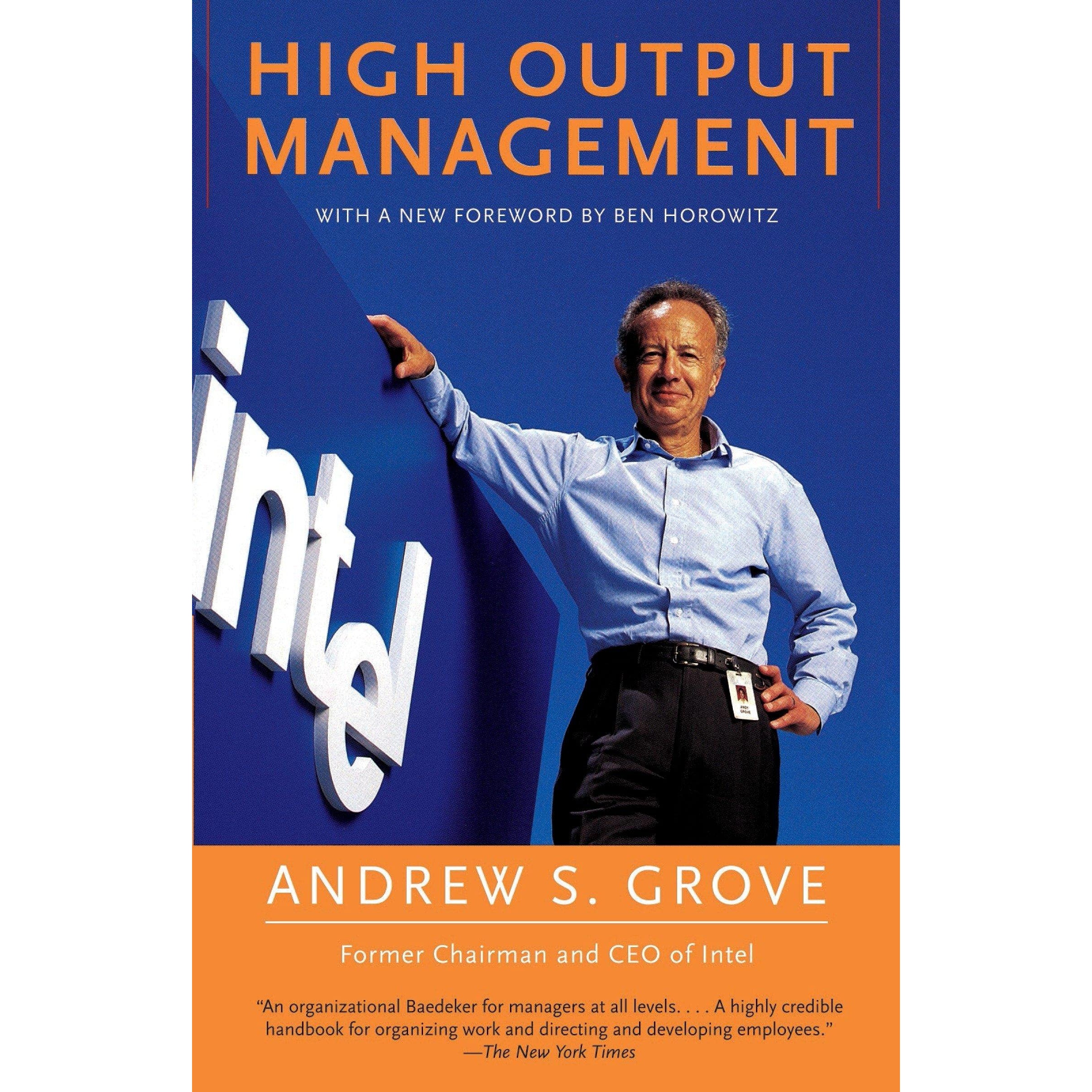 کتاب High Output Management اثر Andrew S Grove انتشارات Random House, Inc