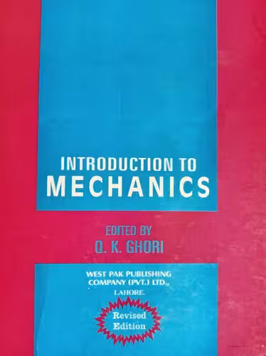 خرید و دانلود نسخه کامل کتاب Introduction of Mechanics