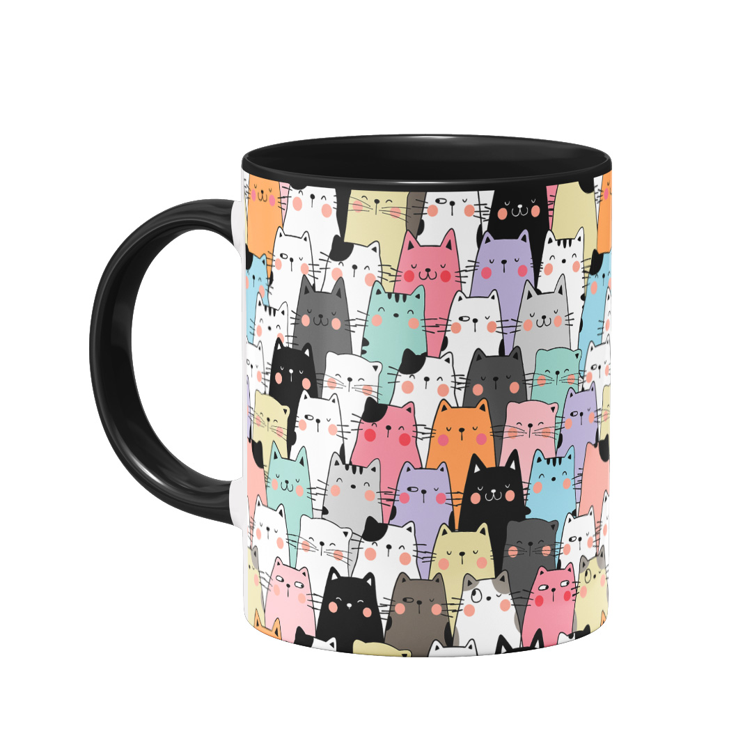 ماگ مدل گربه های بامزه