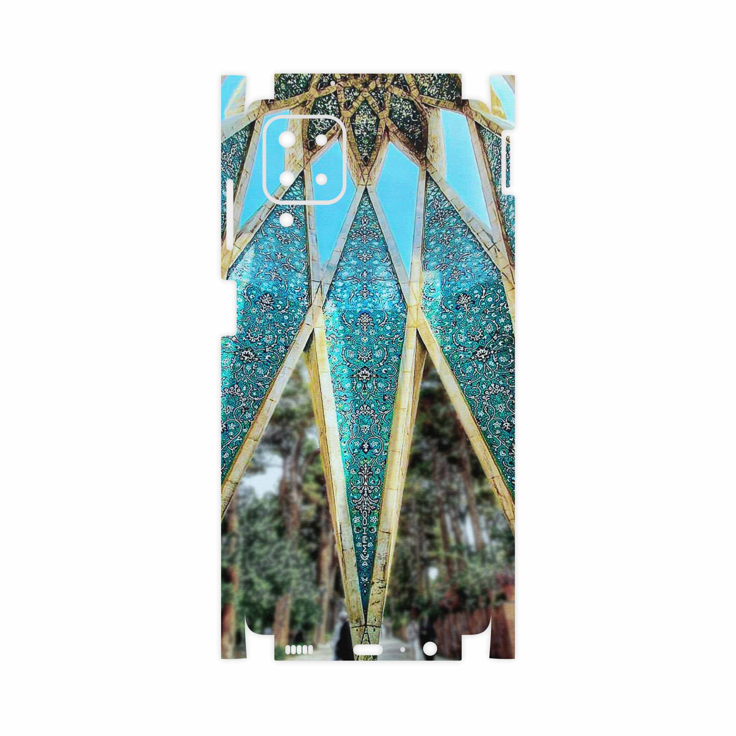 برچسب پوششی ماهوت مدل KHAYAM-Tomb-FullSkin مناسب برای گوشی موبایل سامسونگ Galaxy M12