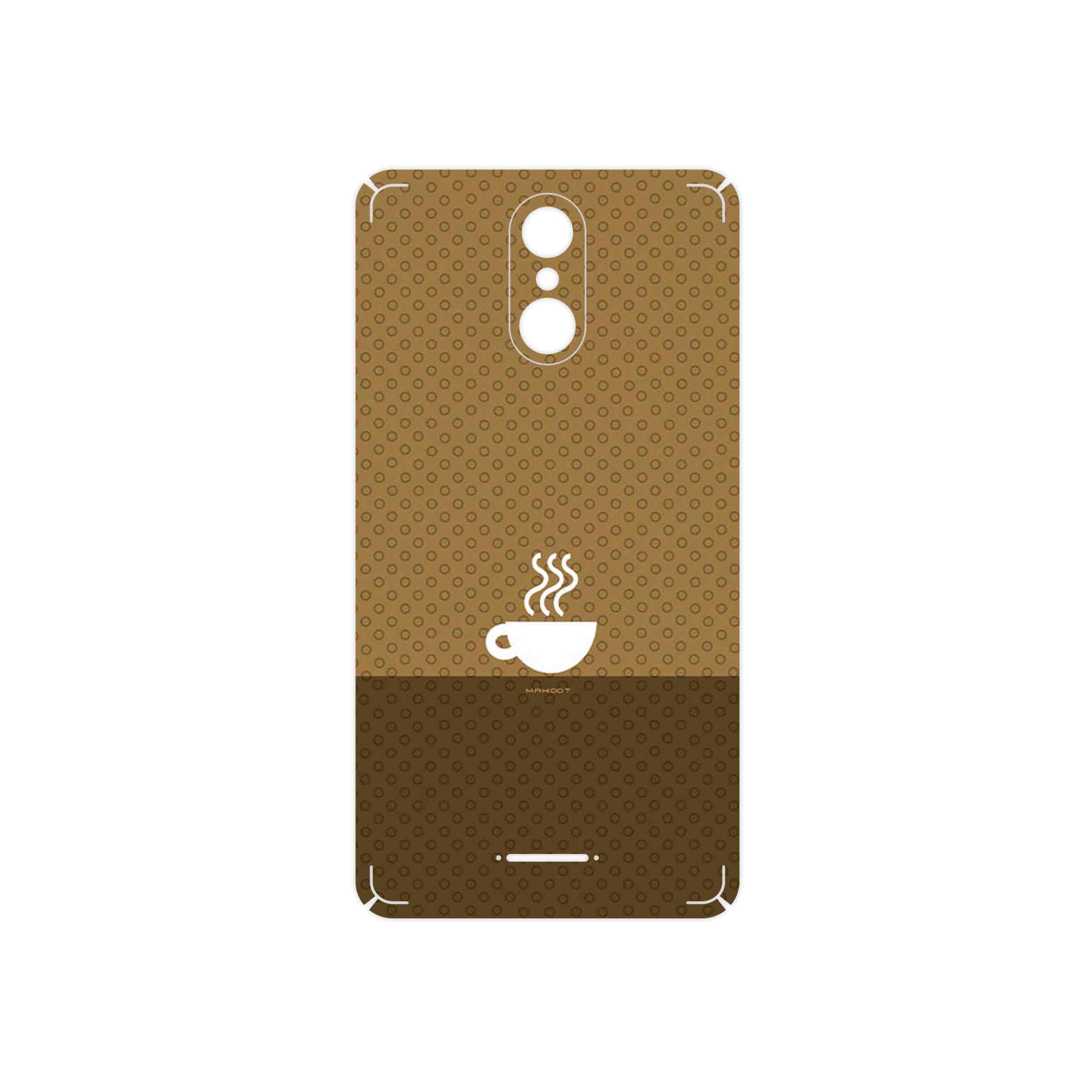 برچسب پوششی ماهوت مدل Minimal Cup of Coffee Icon مناسب برای گوشی موبایل تکنو WX3F LTE