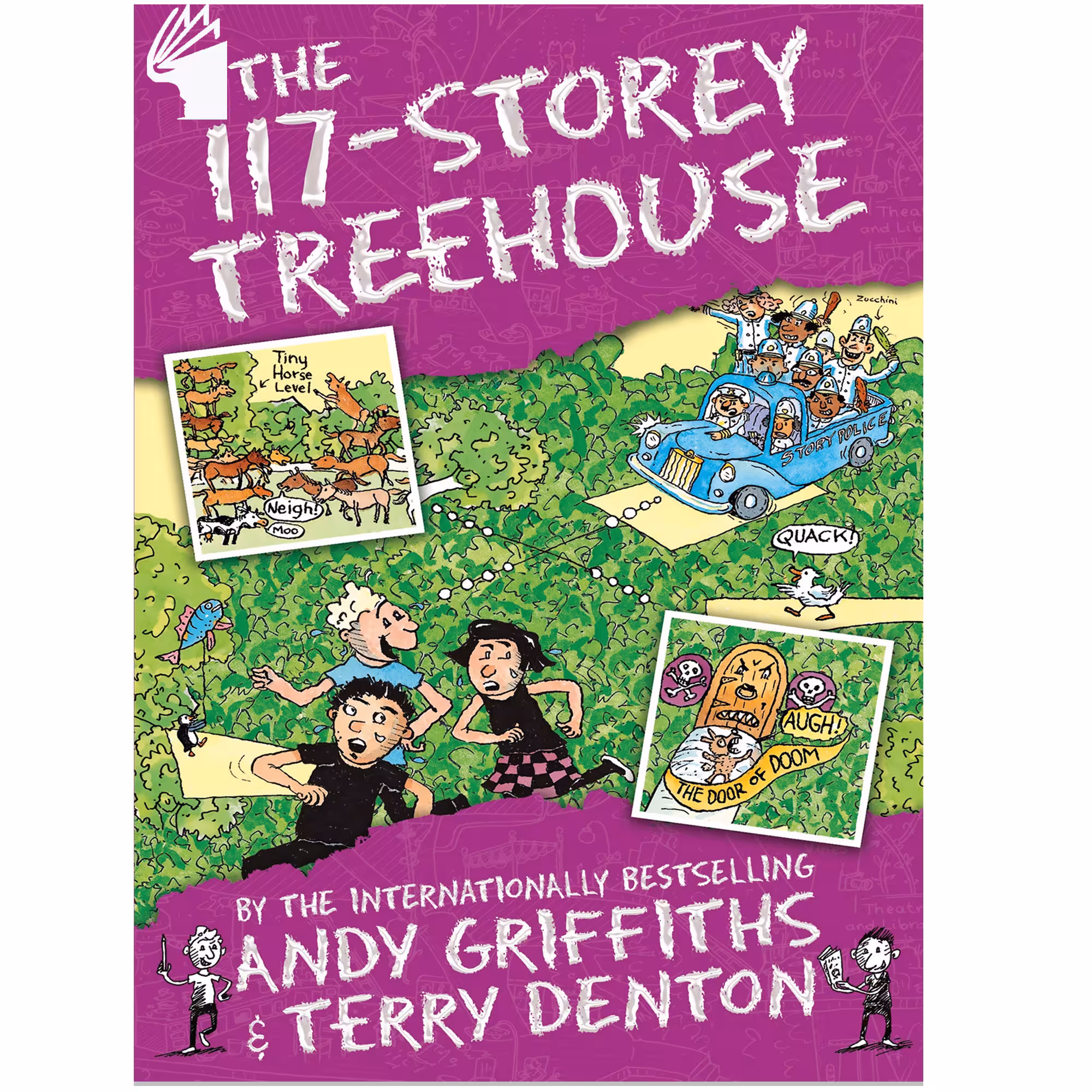 کتاب The117-Story Treehouse اثر Andy Griffiths and Terry Denton انتشارات معیار علم