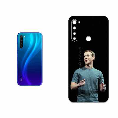 برچسب پوششی ماهوت مدل Mark Zuckerberg مناسب برای گوشی موبایل شیائومی Redmi Note 8