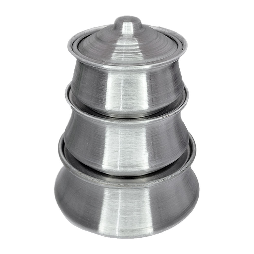 سرویس دیگ روحی 6 پارچه کوچک دیگ روحی طرح نقلی