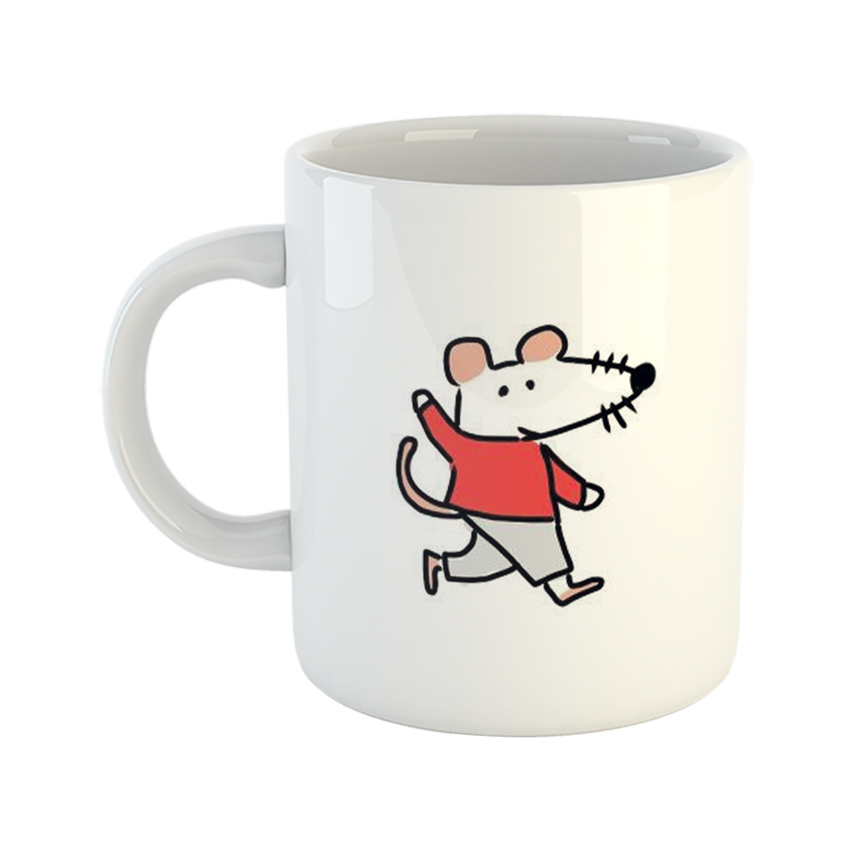 ماگ طرح کارتونی مدل موش M2