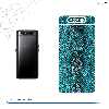 برچسب پوششی ماهوت مدل Blue Snake Skin مناسب برای گوشی موبایل سامسونگ Galaxy A80
