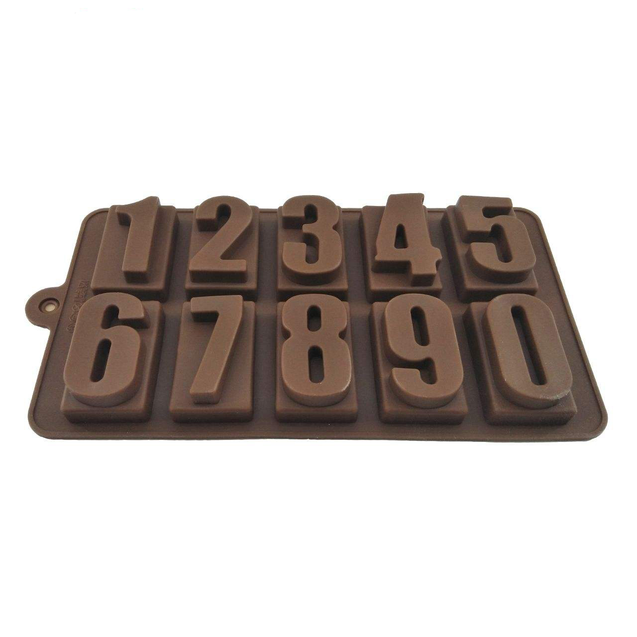 قالب شکلات طرح اعداد انگلیسی کد Mhr-13