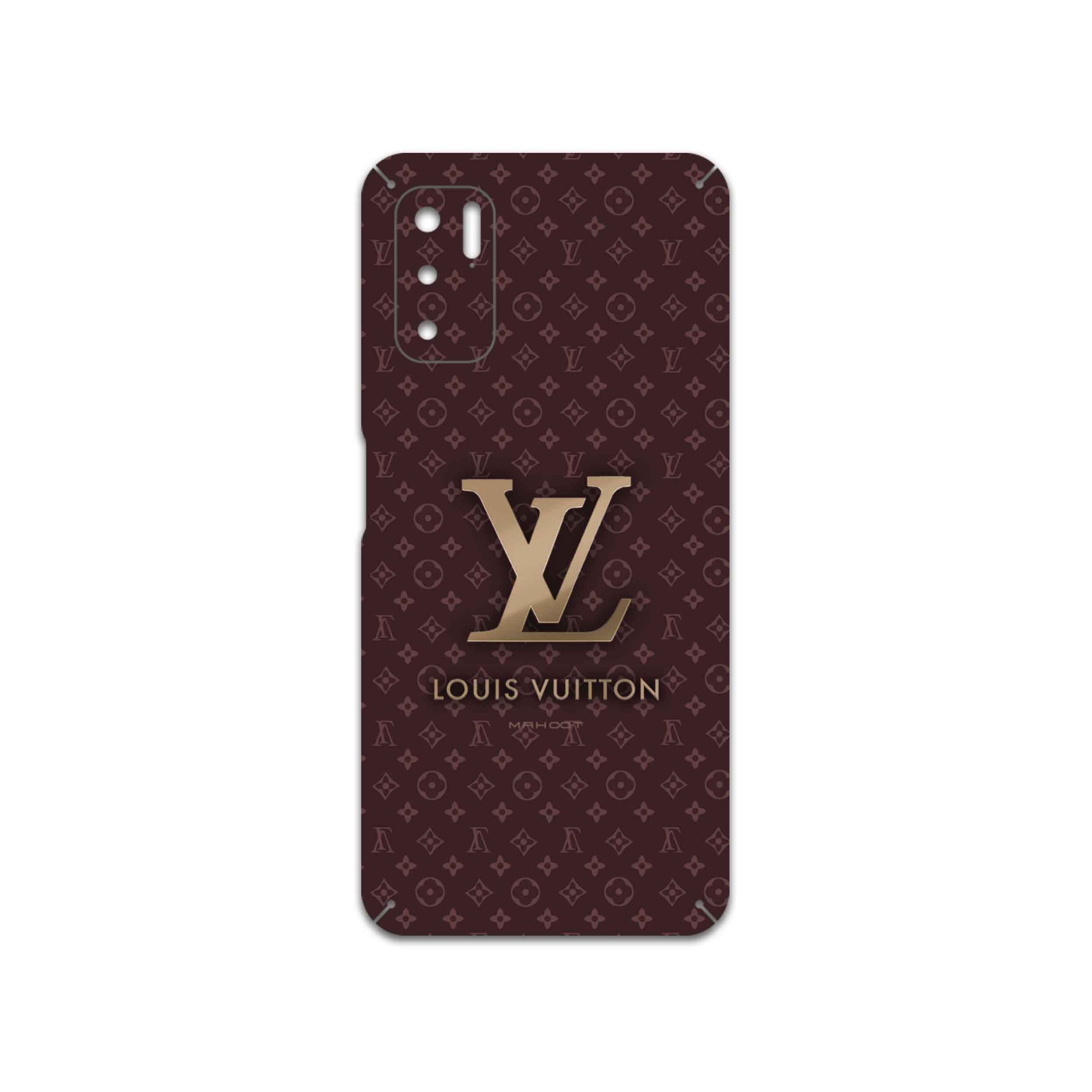 برچسب پوششی ماهوت مدل LOUIS-VUITTON-Logo مناسب برای گوشی موبایل شیائومی Redmi Note 10 5G
