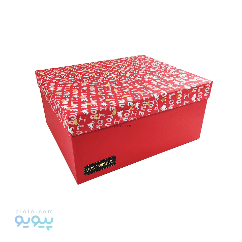 جعبه هدیه 10 عددی طرح I Love You