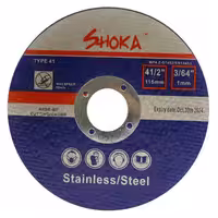 صفحه برش استیل مینی شوکا Shoka A60R-BF 115mm