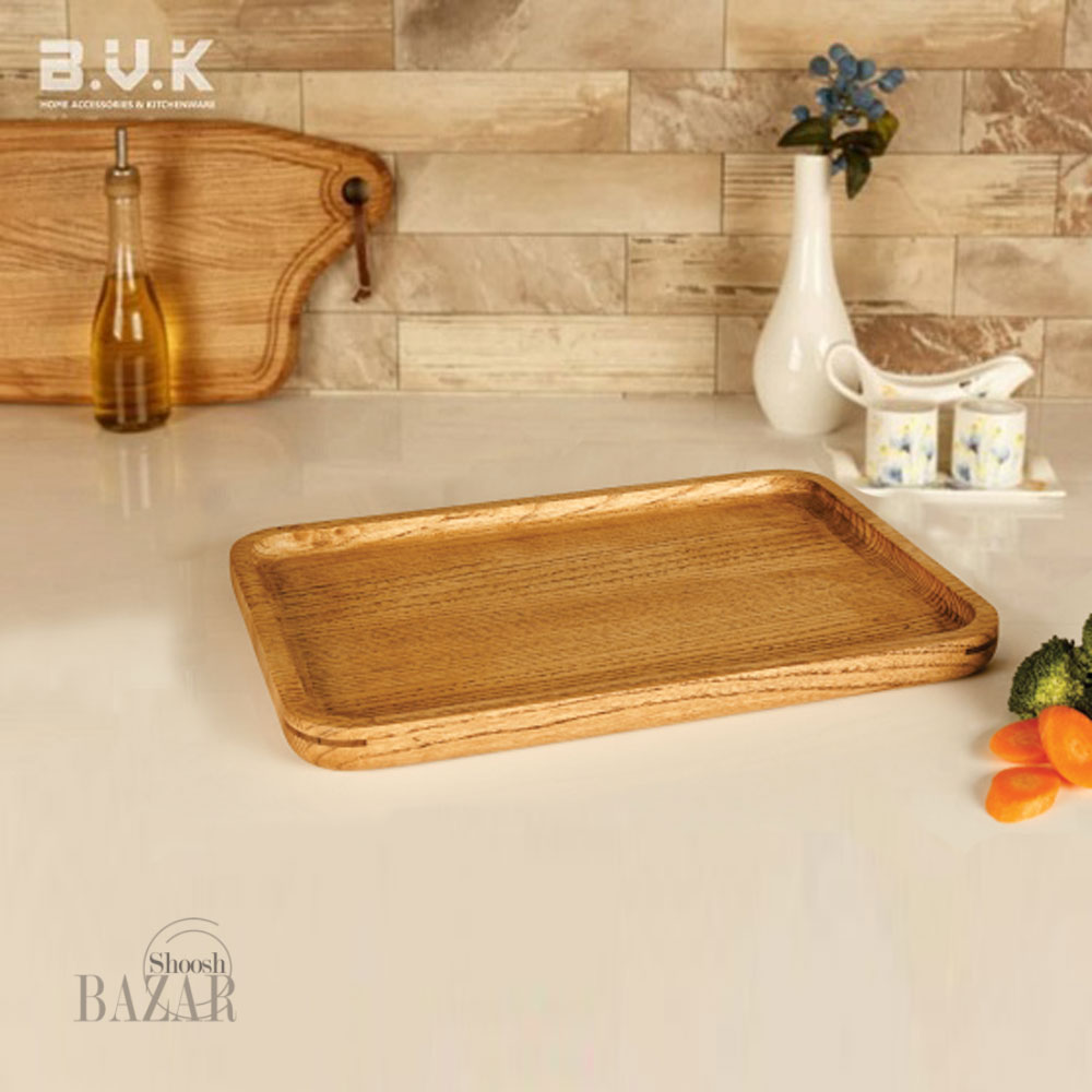 تخته سرو مستطیل چوبی بی وی کی کاریزما (سه سایز)