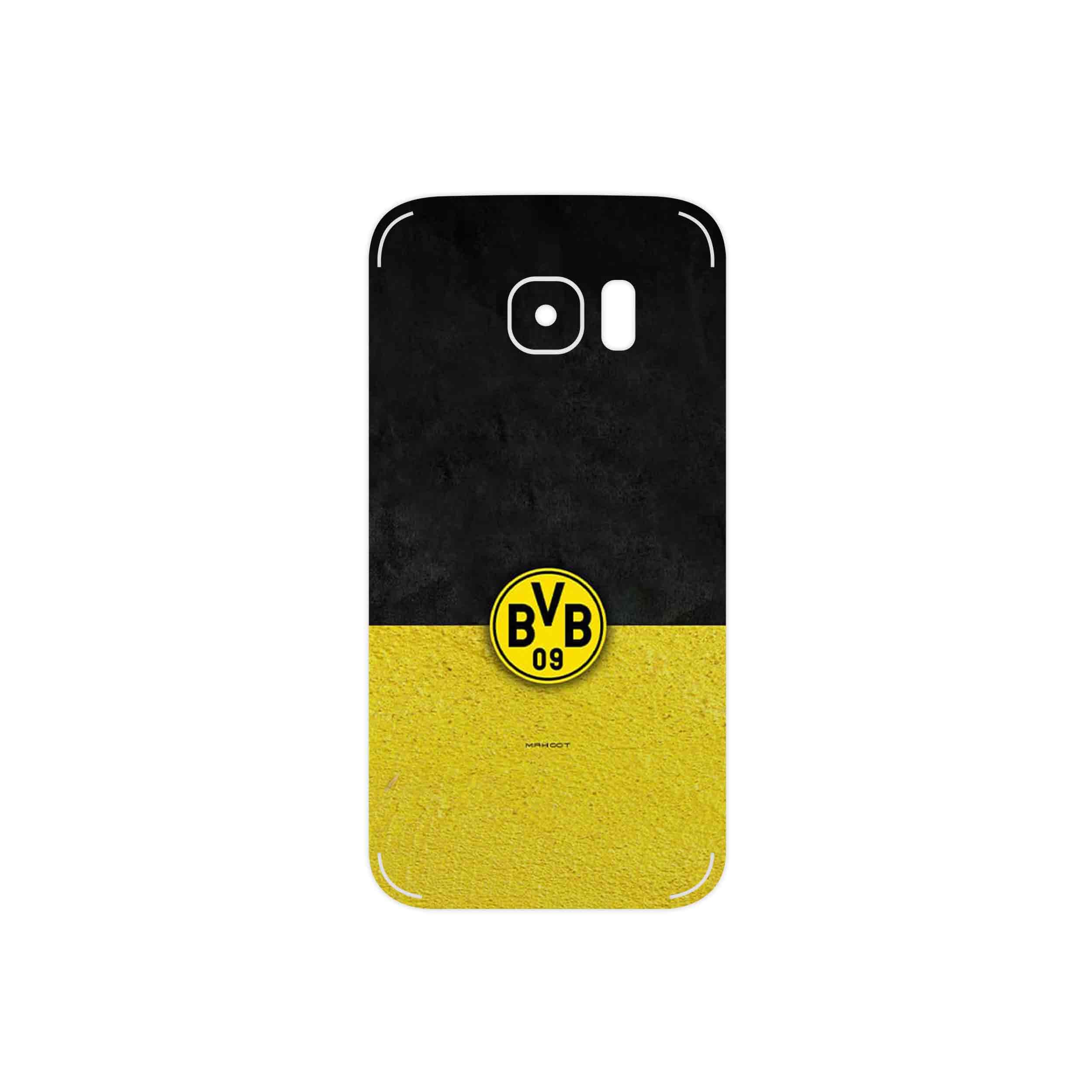 برچسب پوششی ماهوت مدل Borussia Dortmund FC مناسب برای گوشی موبایل سامسونگ Galaxy S7