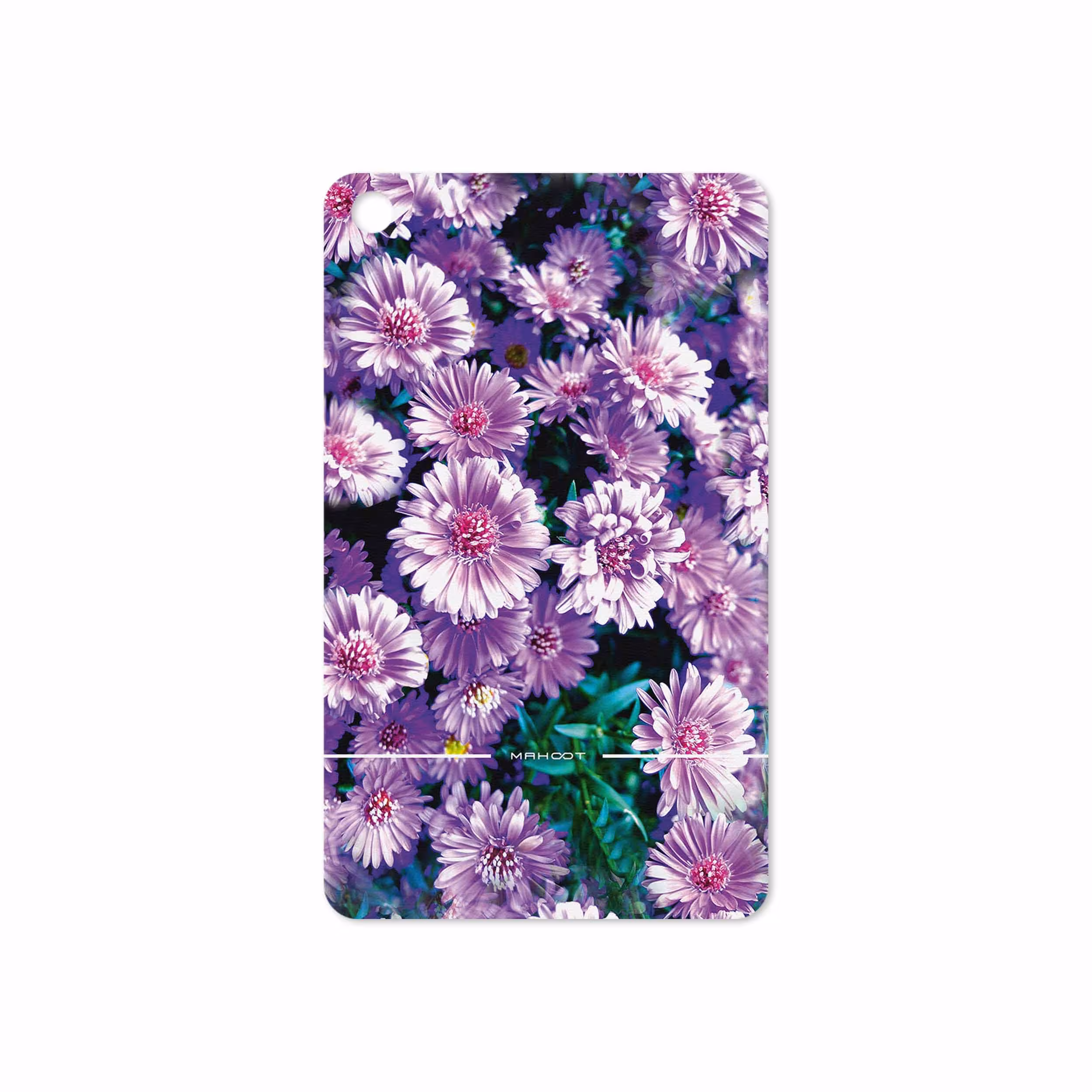 برچسب پوششی ماهوت مدل Purple-Flower مناسب برای تبلت شیائومی Mi Pad 4 2018