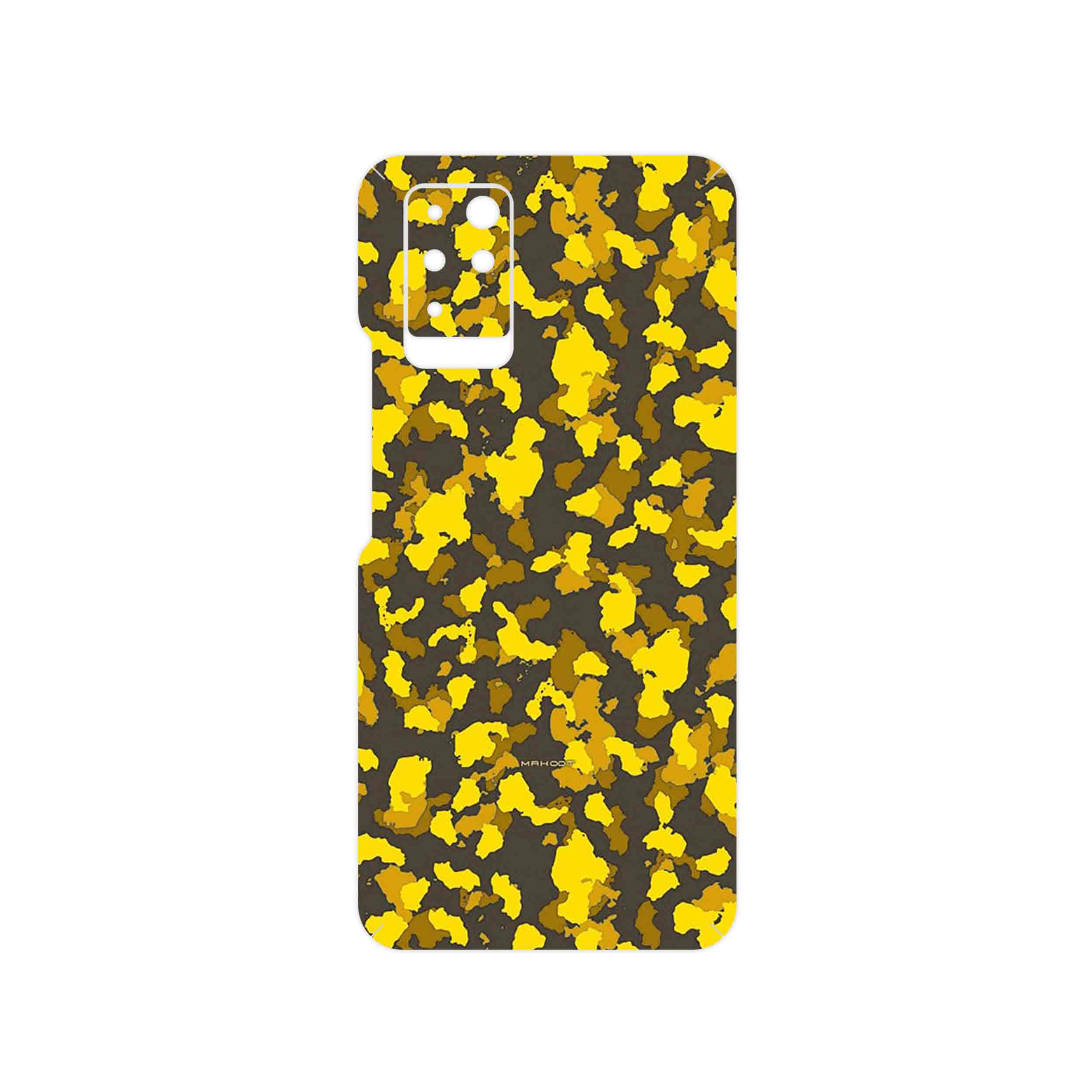 برچسب پوششی ماهوت مدل Yellow Infantry Army مناسب برای گوشی موبایل اینفینیکس Note 10