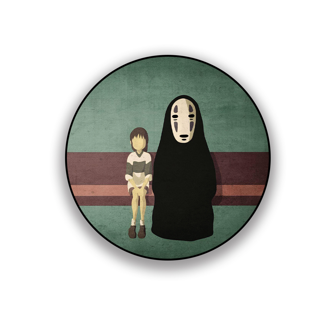 زیر لیوانی طرح انیمه spirited away 