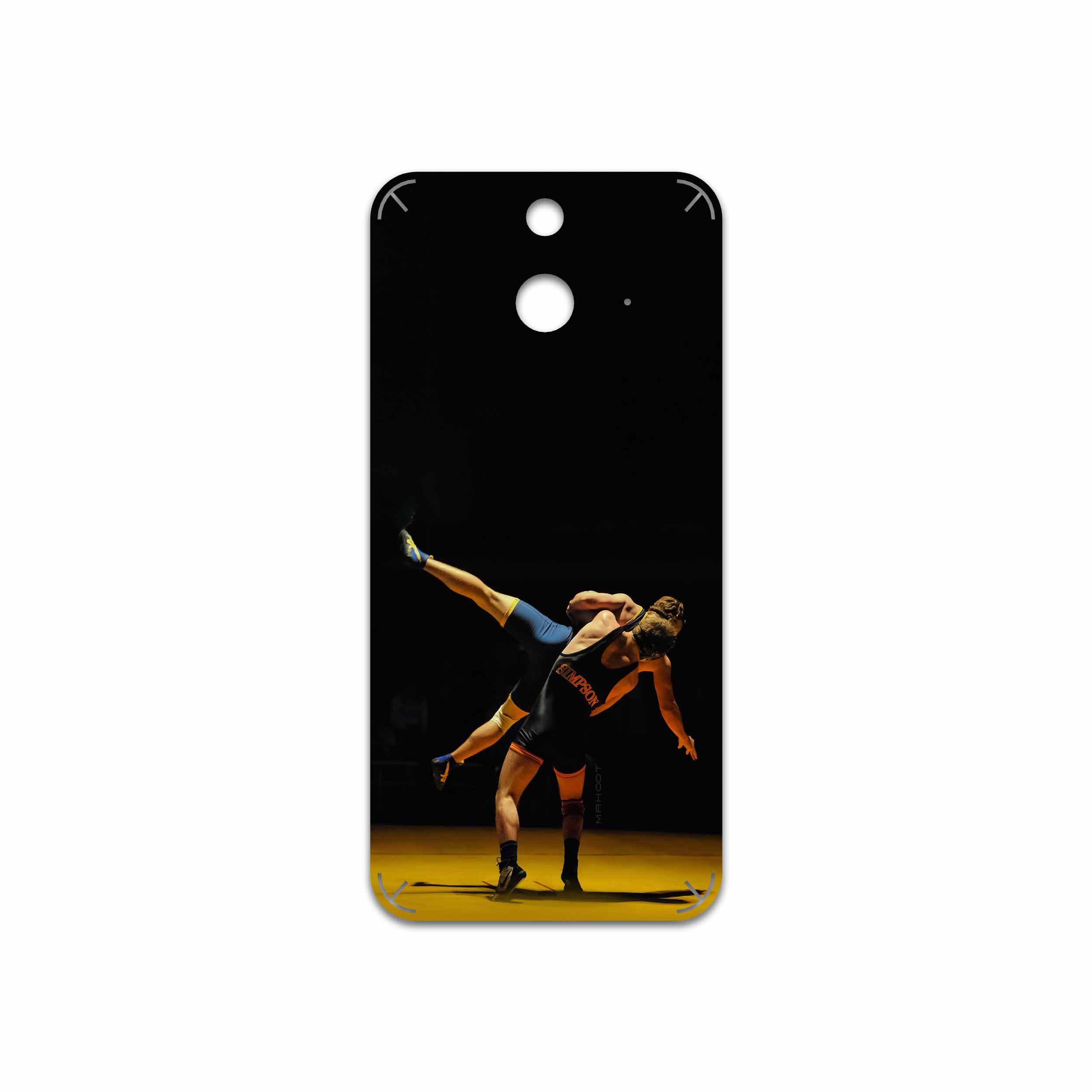 برچسب پوششی ماهوت مدل Wrestling مناسب برای گوشی موبایل اچ تی سی One E8