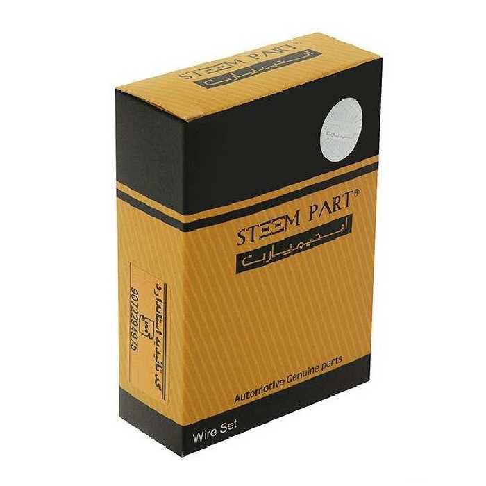 وایر شمع خودرو استیم پارت مدل SP887110 مناسب برای جک جی5 دنده ای بسته 4 عددی