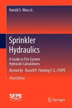 󾕇 دانلود کتاب Sprinkler Hydraulics - A Guide to Fire System Hydraulic Calculations, 3rd ed, 2019 - دانلود کتاب های دانشگاهی