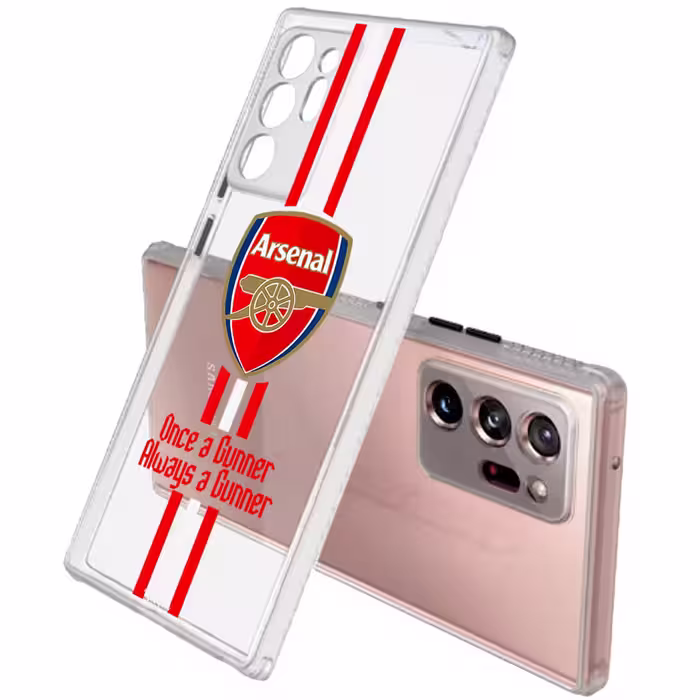 کاور طرح Arsenal مناسب برای گوشی موبایل سامسونگ Galaxy Note 20 Ultra 
