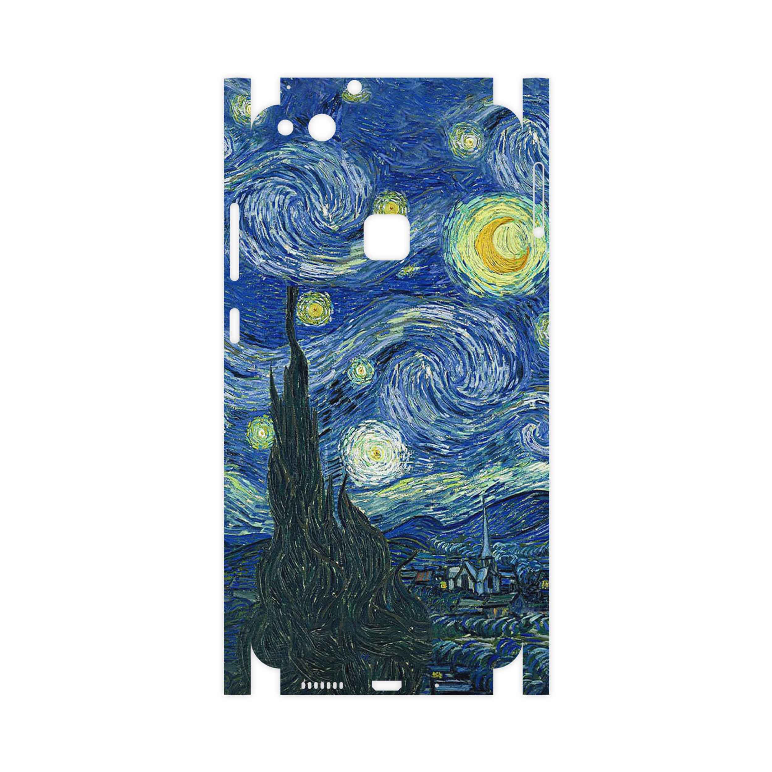 برچسب پوششی ماهوت مدل The Starry Night of van Gogh-FullSkin مناسب برای گوشی موبایل هوآوی P10 Lite